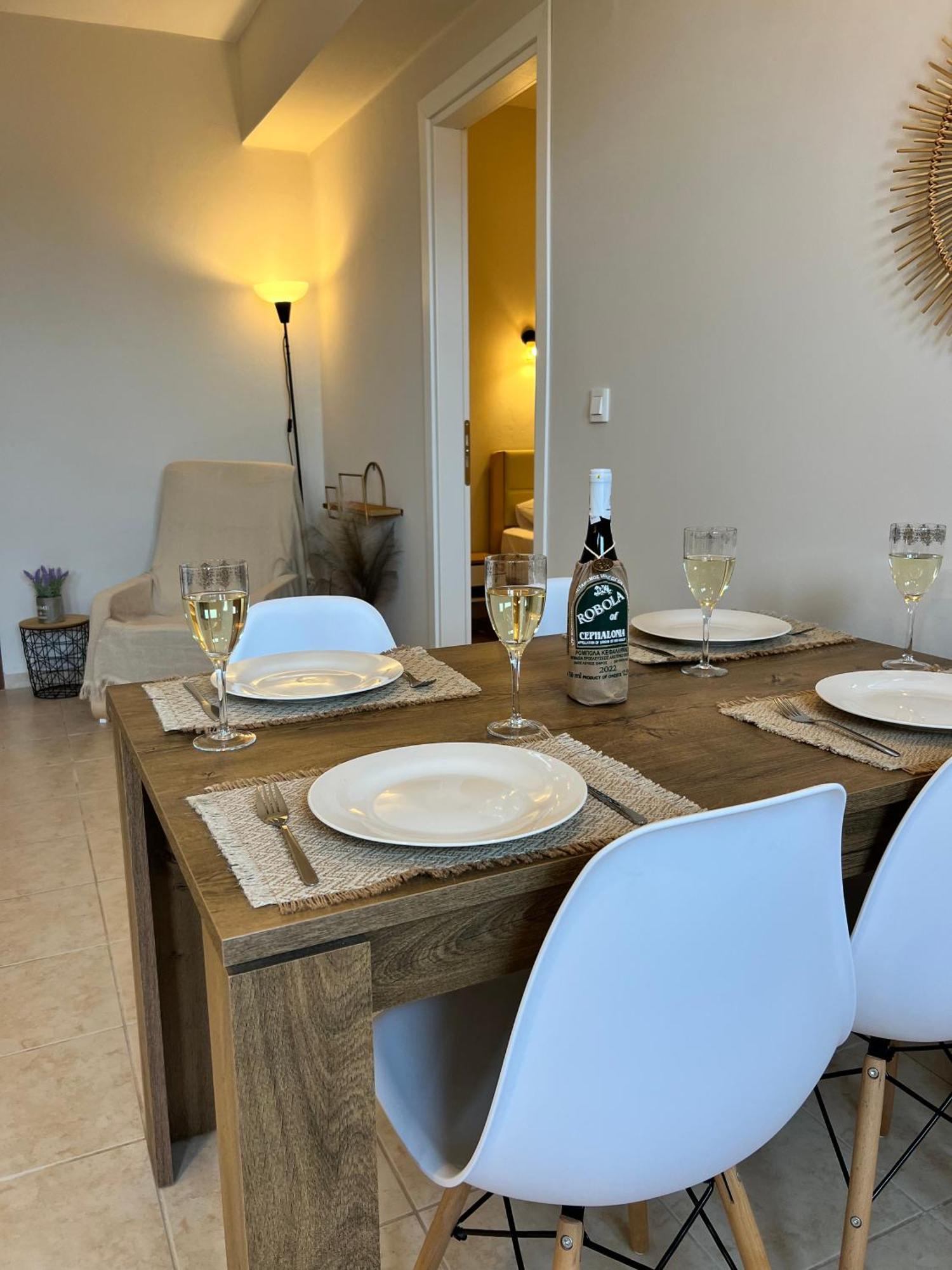 Tassos Cottage Fiskardo Bagian luar foto