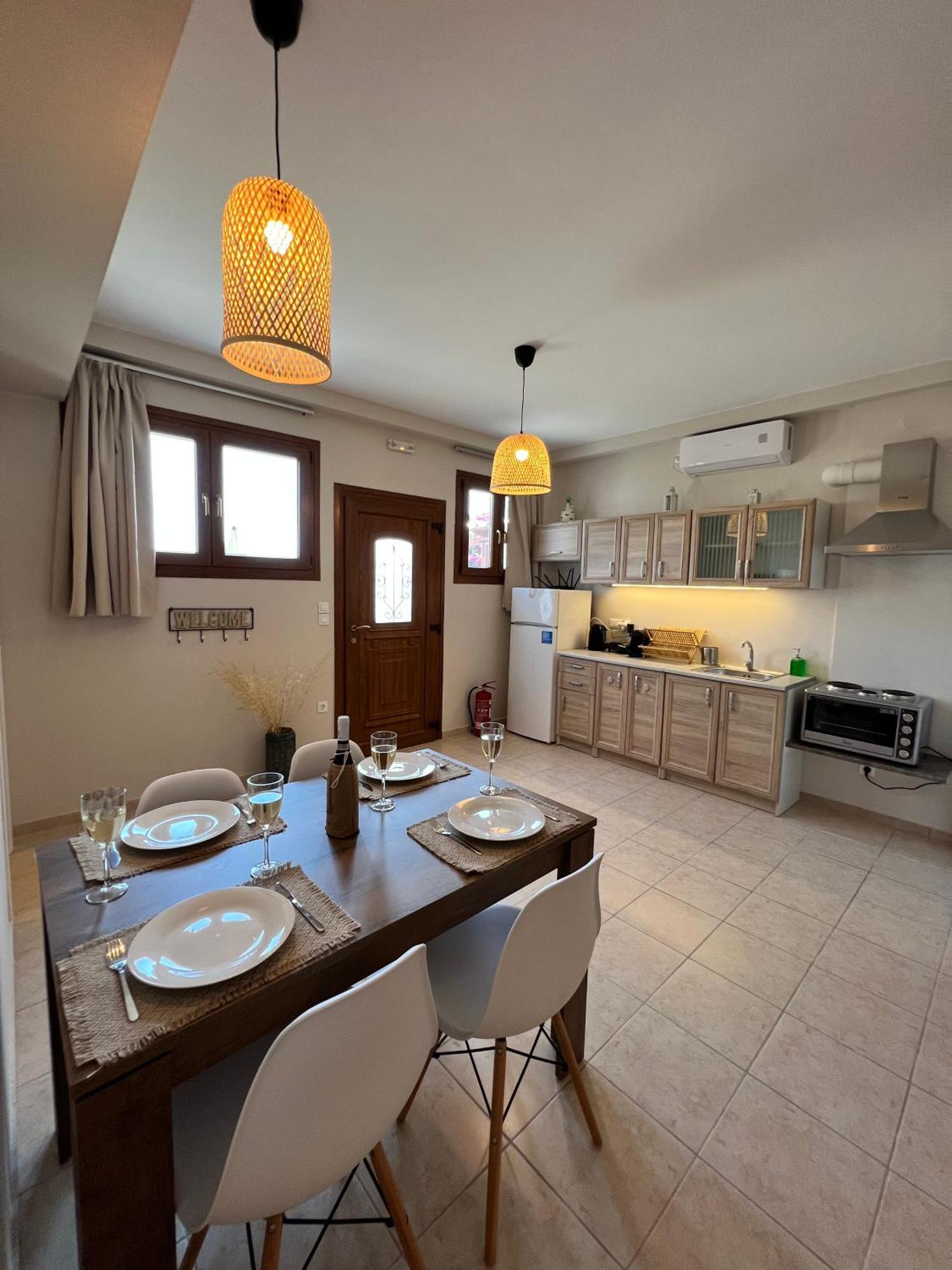 Tassos Cottage Fiskardo Bagian luar foto